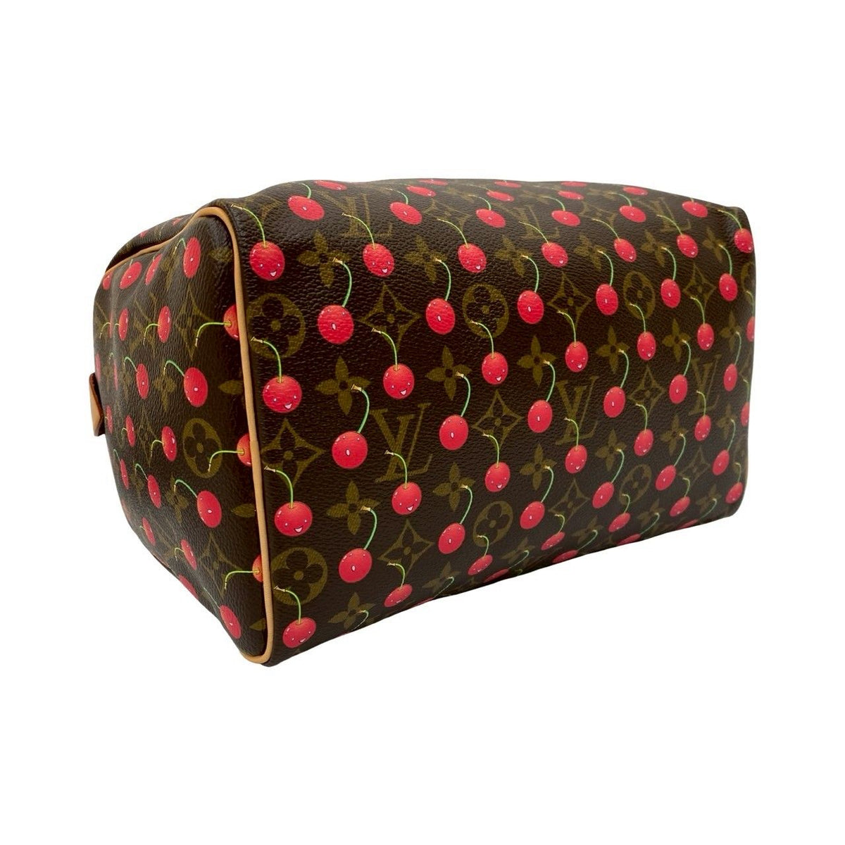 Louis Vuitton Speedy 25 Monogram Cherry Takashi Murakami Collaboration Leather — view 7