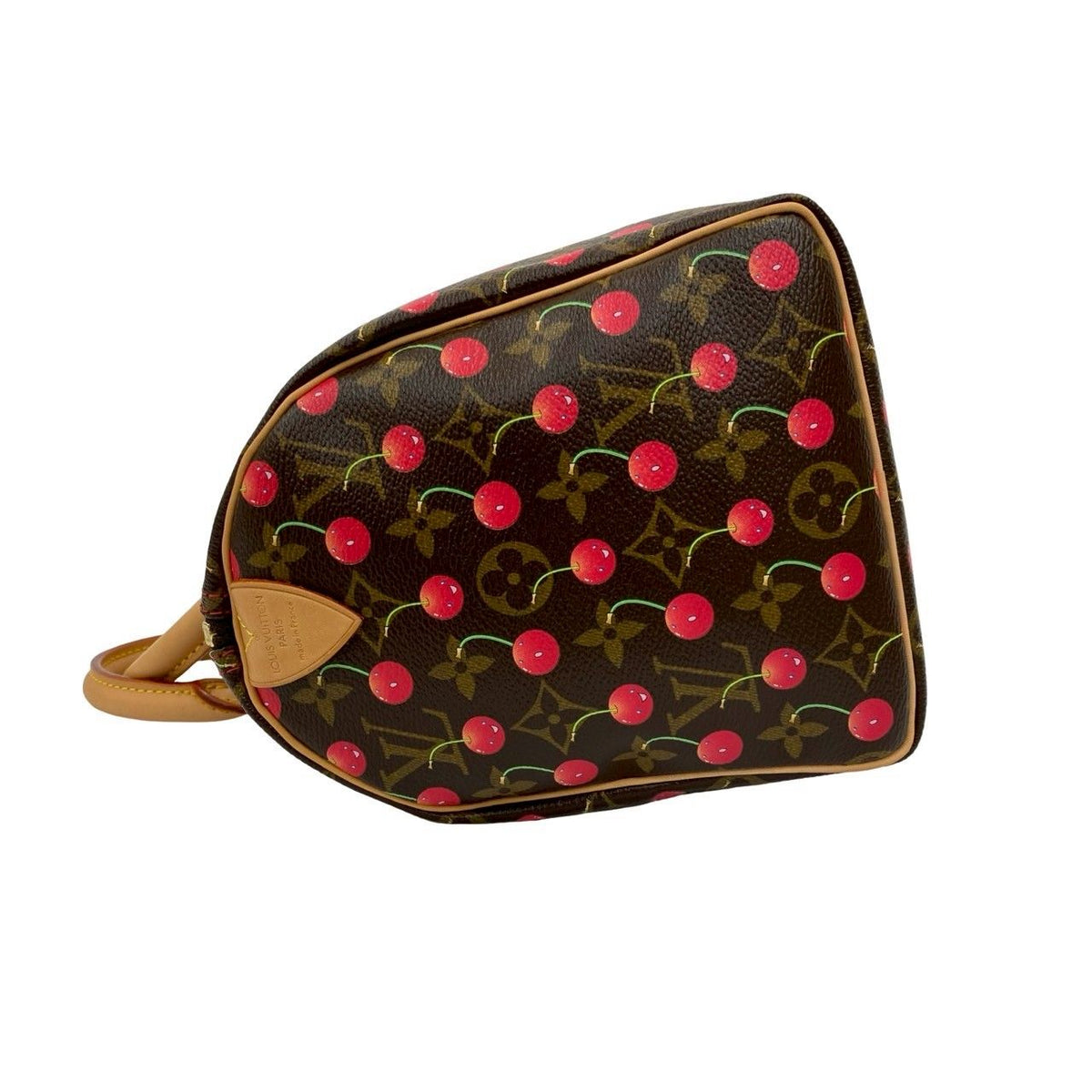 Louis Vuitton Speedy 25 Monogram Cherry Takashi Murakami Collaboration Leather — view 5