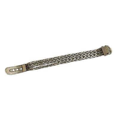 Hermes Vintage Diane 925 Sterling Silver Bracelet Bangle — view 7