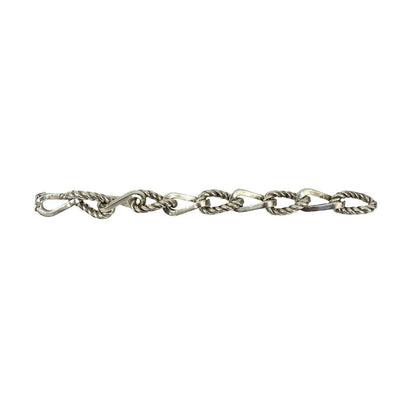 Hermes Chien Ball GM Bracelet 925 Sterling Silver Chain Bangle — view 5