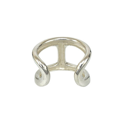Hermes Osmose 925 Sterling Silver Bangle Bracelet — view 5