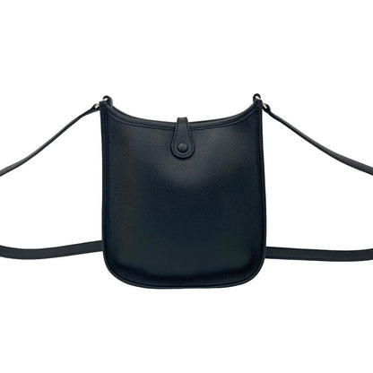 Hermes Evelyne TPM Veau Epsom Mini Shoulder Bag Pochette Black — view 3