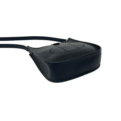 Hermes Evelyne TPM Veau Epsom Mini Shoulder Bag Pochette Black — view 7