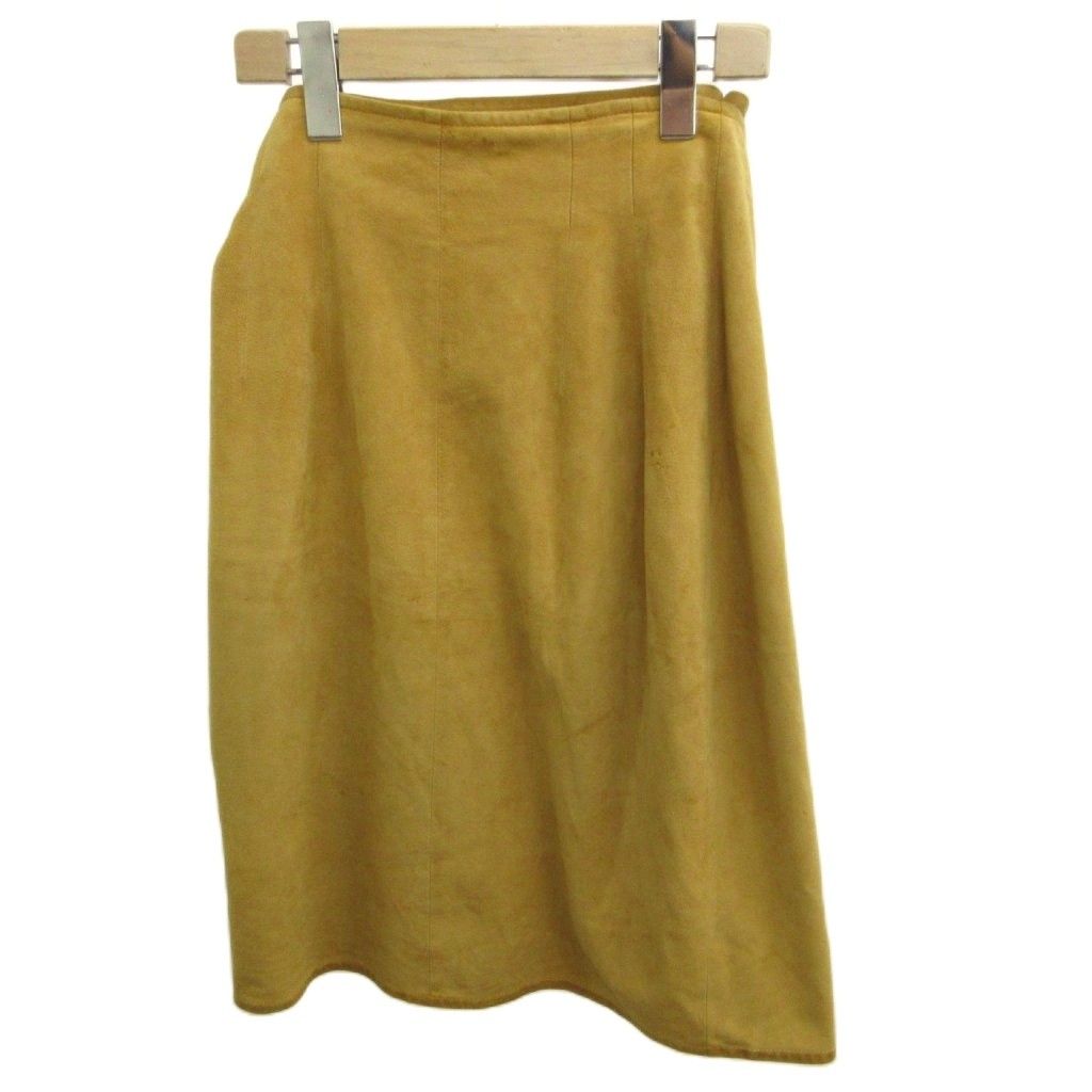 Gucci Wrapskirt Pencil Skirt Suede — view 2