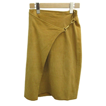 Gucci Wrapskirt Pencil Skirt Suede