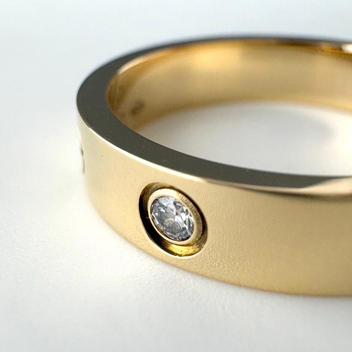 Cartier Mini Love Yellow Gold Ring — view 2