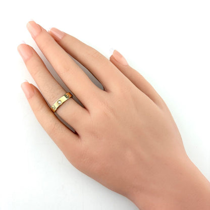 Cartier Mini Love Yellow Gold Ring — view 6