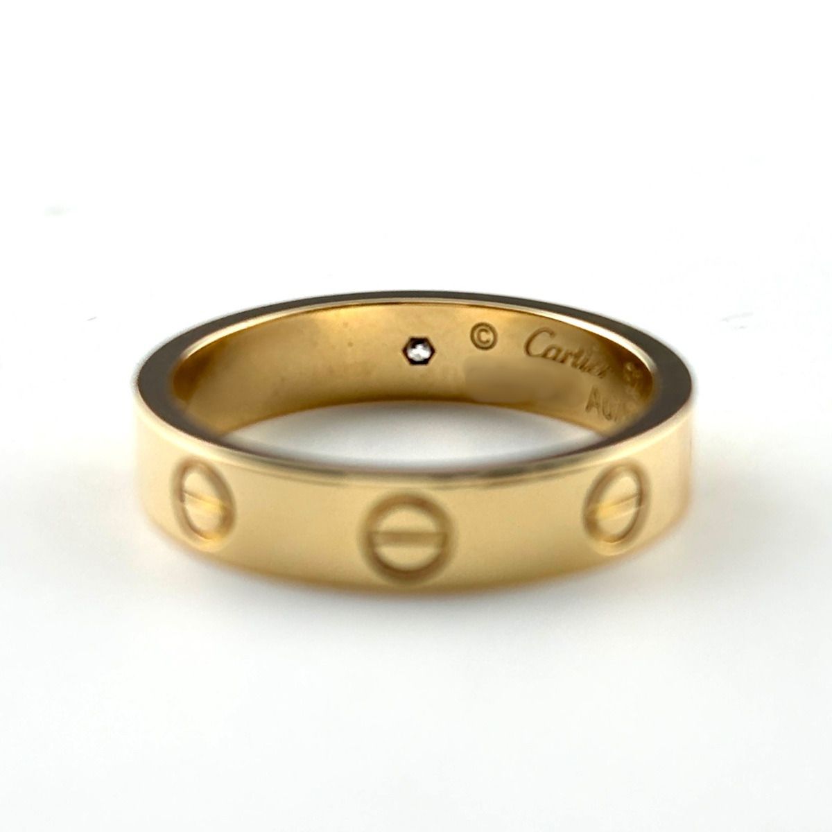 Cartier Mini Love Yellow Gold Ring — view 5