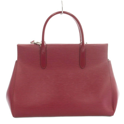 Louis Vuitton Epi Marly MM 2-Way Shoulder Bag Solid Leather Cowhide Logo Fuchsia — view 3
