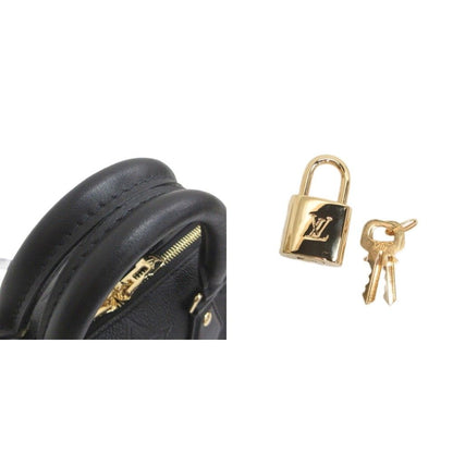 Louis Vuitton Monogram Empreinte Speedy Bandouliere 20 Shoulder Bag 2-Way Noir — view 7