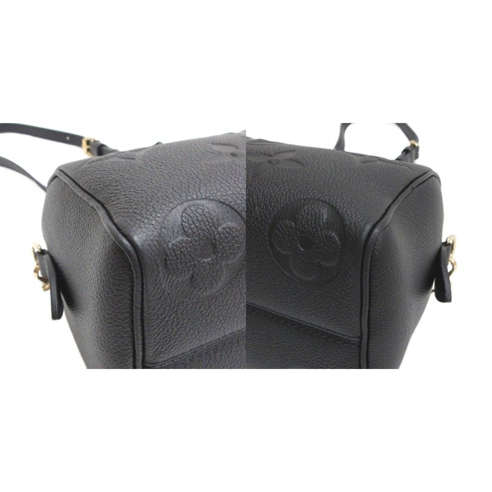 Louis Vuitton Monogram Empreinte Speedy Bandouliere 20 Shoulder Bag 2-Way Noir — view 6
