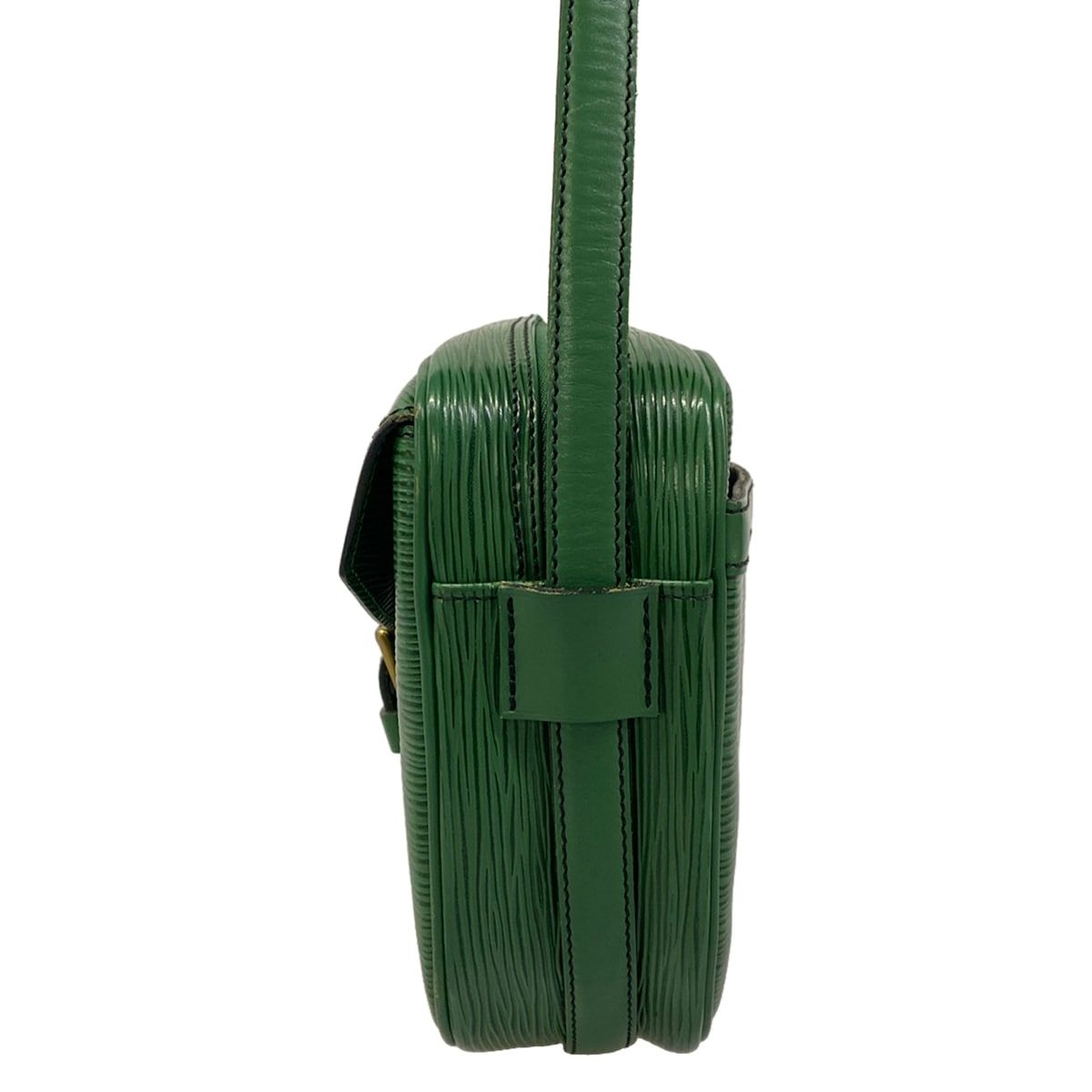 Louis Vuitton Shoulder Bag Epi Jeune Fille Borneo Green Leather — view 4