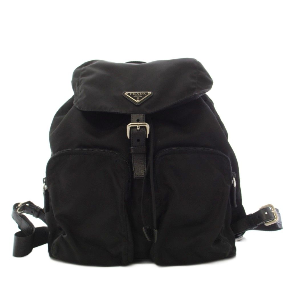 Prada Backpack Nylon Black