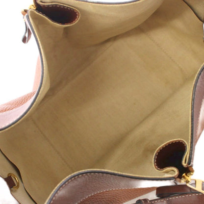 Loewe Hammock Small Shoulder Bag 2-Way Brown — view 5