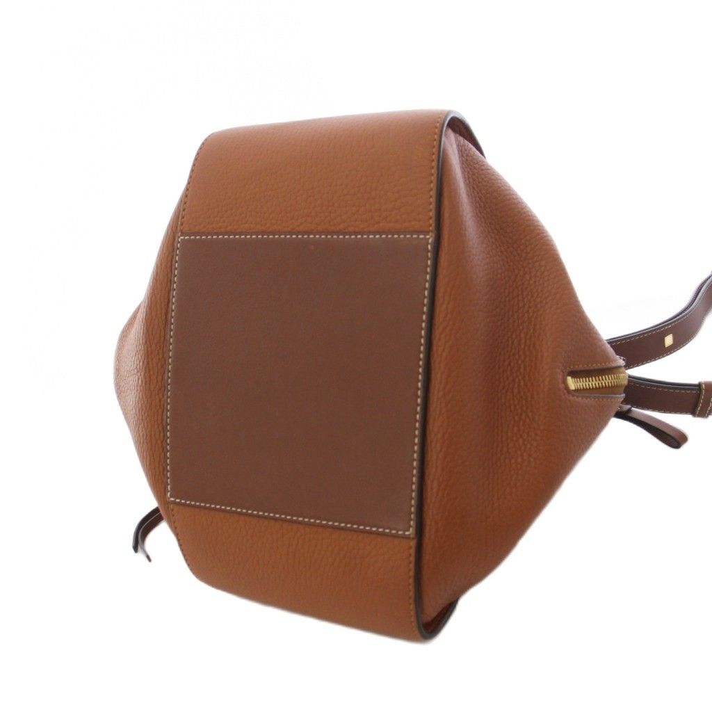 Loewe Hammock Small Shoulder Bag 2-Way Brown — view 4