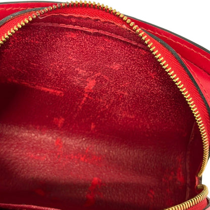 Louis Vuitton Pouch Epi Dauphine PM Castilian Red Leather — view 7