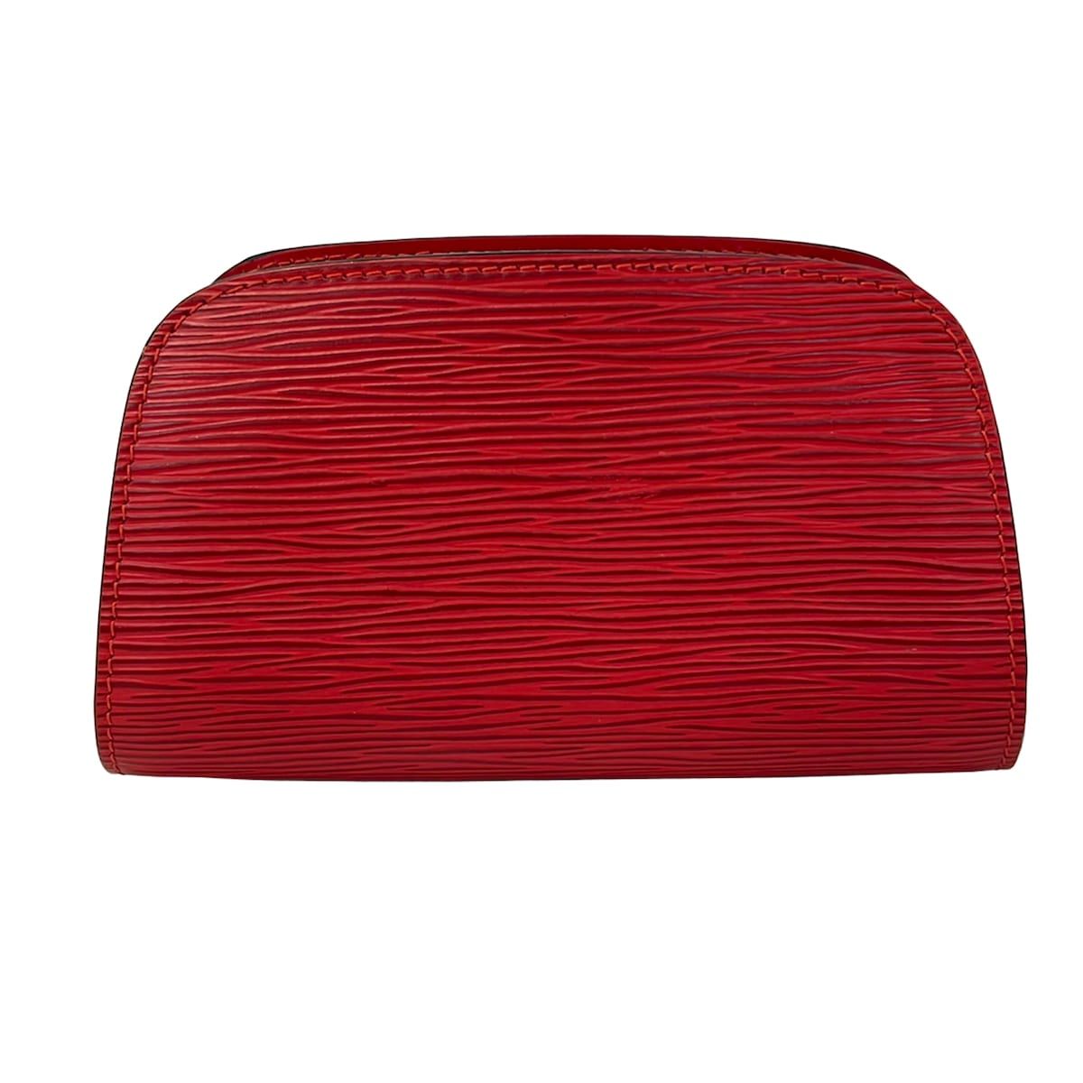 Louis Vuitton Pouch Epi Dauphine PM Castilian Red Leather — view 2