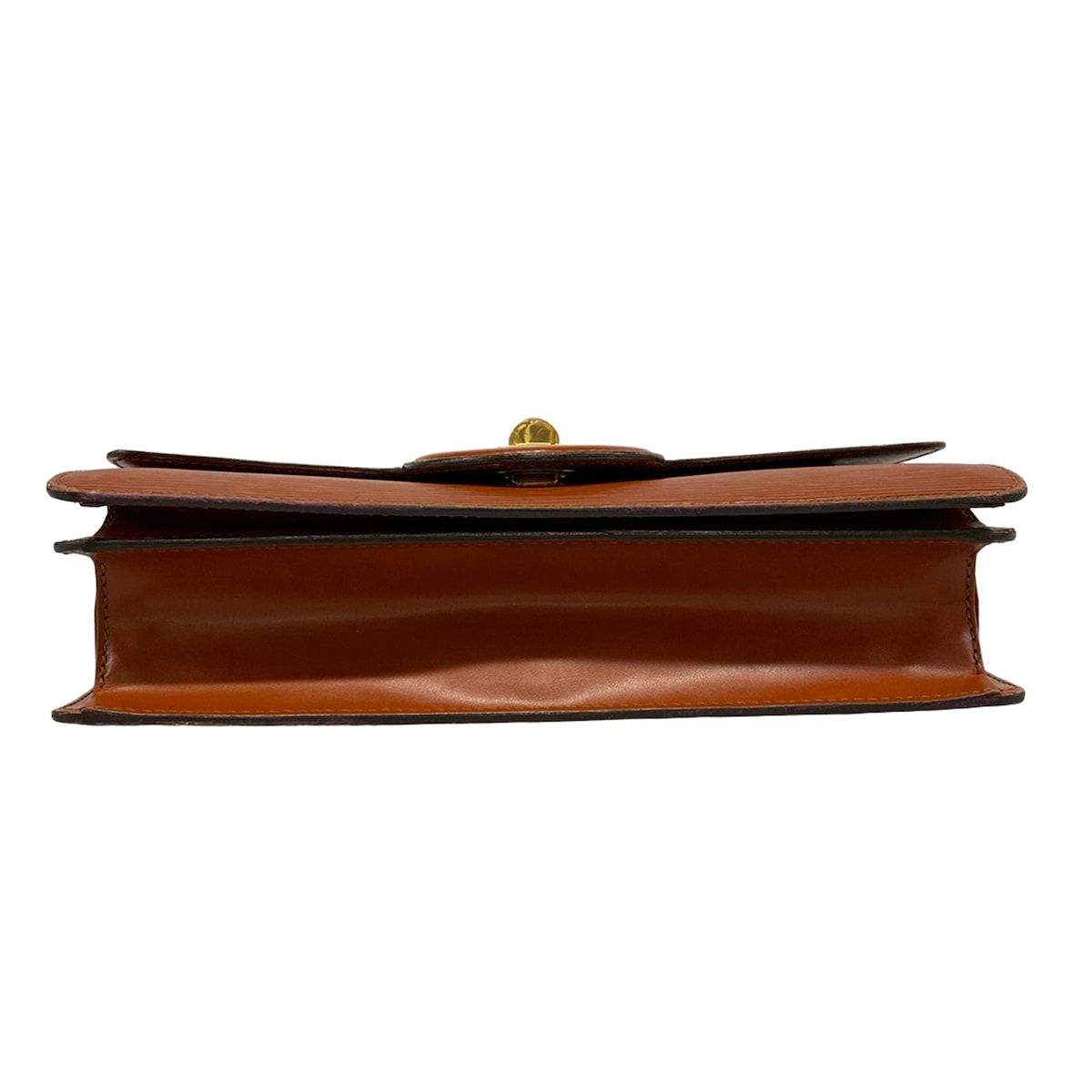 Louis Vuitton Shoulder Bag Epi Run Kenya Brown Gold Leather — view 5