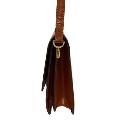 Louis Vuitton Shoulder Bag Epi Run Kenya Brown Gold Leather — view 4