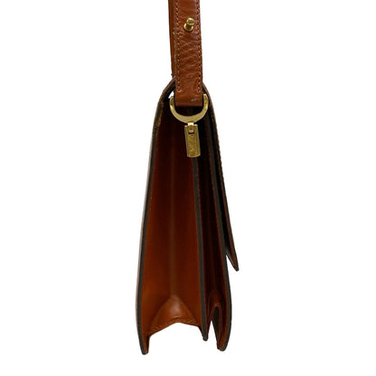Louis Vuitton Shoulder Bag Epi Run Kenya Brown Gold Leather — view 2