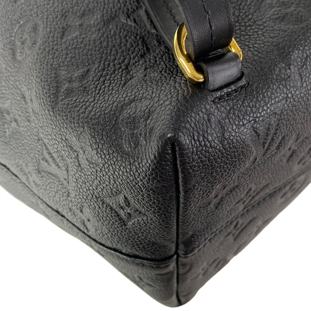 Louis Vuitton Backpack Monogram Empreinte Montsouris PM Noir Leather Cowhide — view 8