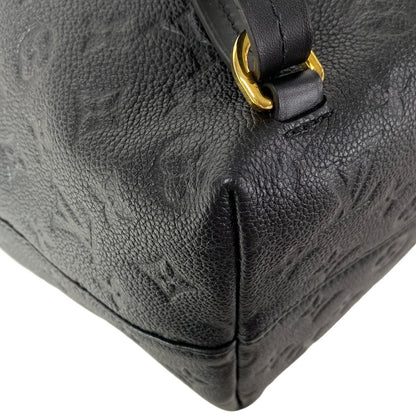 Louis Vuitton Backpack Monogram Empreinte Montsouris PM Noir Leather Cowhide — view 8