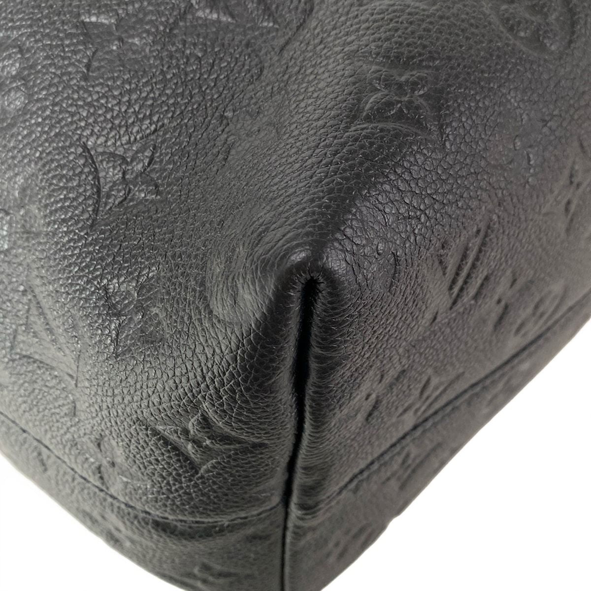 Louis Vuitton Backpack Monogram Empreinte Montsouris PM Noir Leather Cowhide — view 6
