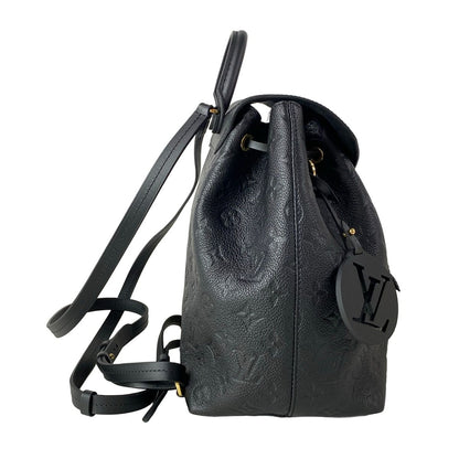 Louis Vuitton Backpack Monogram Empreinte Montsouris PM Noir Leather Cowhide — view 2