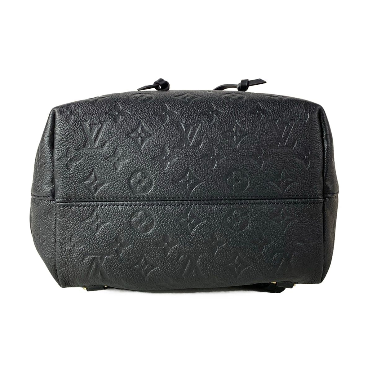 Louis Vuitton Backpack Monogram Empreinte Montsouris PM Noir Leather Cowhide — view 5