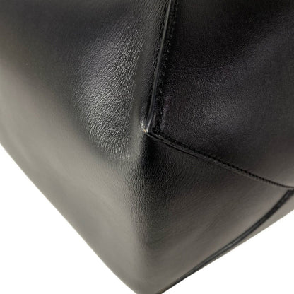 Loewe Tote Puzzle Fold Large Black Brown Warm Desert Leather — view 6