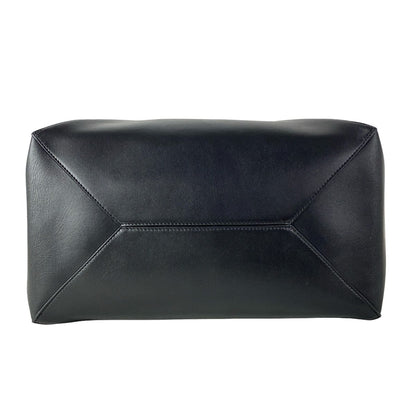 Loewe Tote Puzzle Fold Large Black Brown Warm Desert Leather — view 5