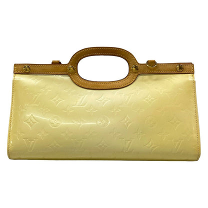 Louis Vuitton Handbag Monogram Vernis Roxbury Drive Perlee Leather