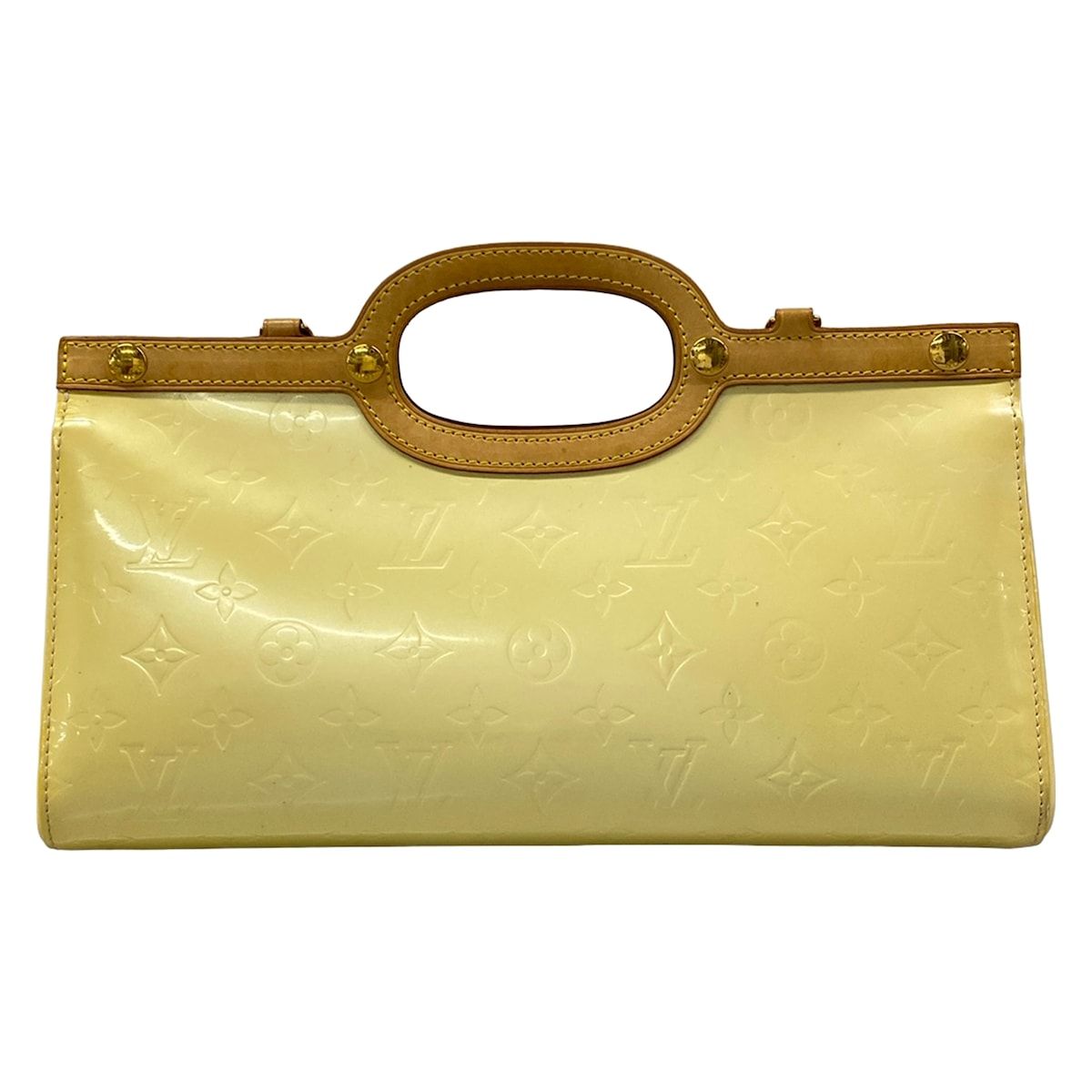 Louis Vuitton Handbag Monogram Vernis Roxbury Drive Perlee Leather — view 3