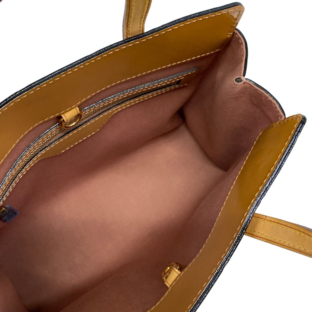 Louis Vuitton Tote Monogram Vernis Catalina BB Rose Vereur — view 7