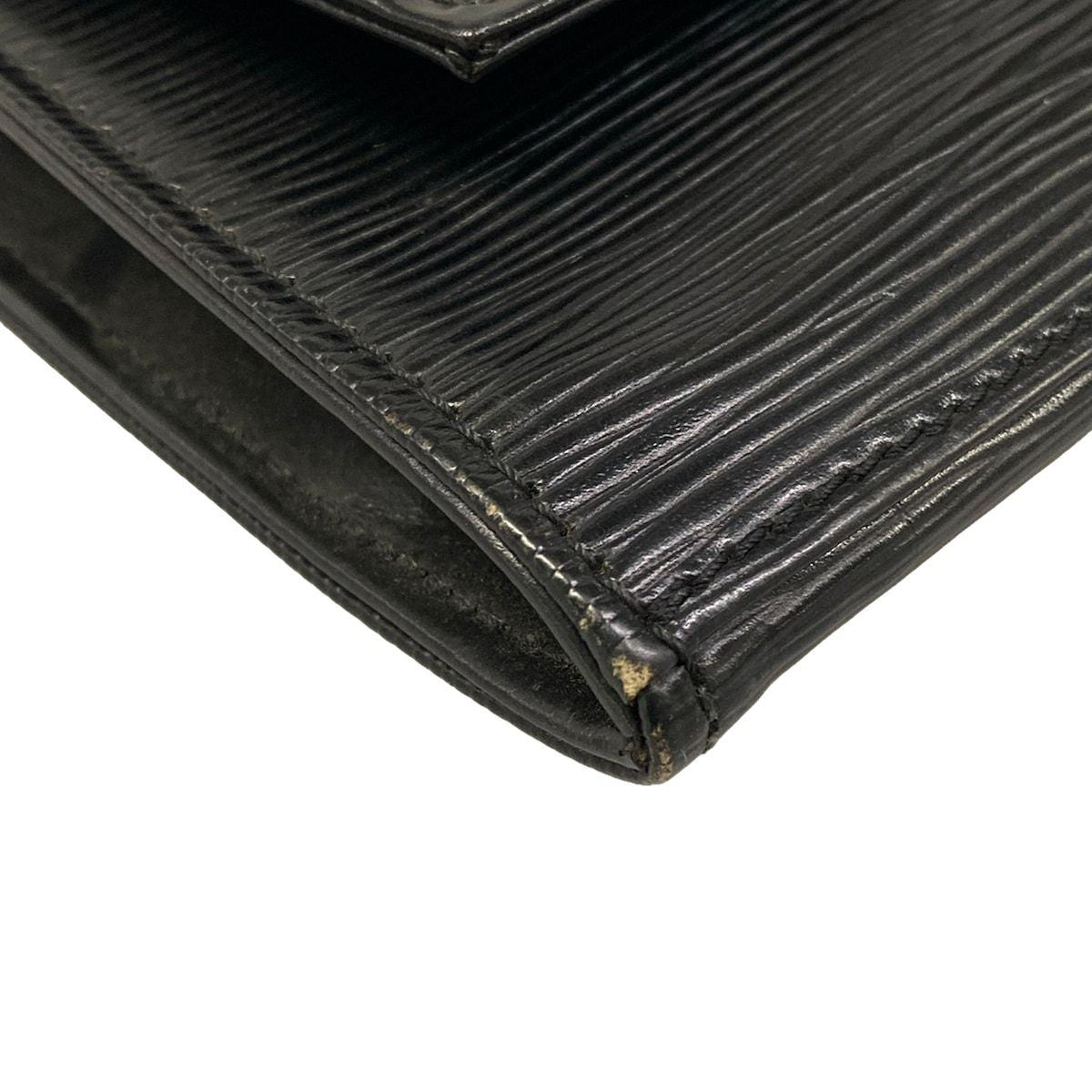 Louis Vuitton Bag Epi Iena 32 Noir Document Bag Leather — view 6
