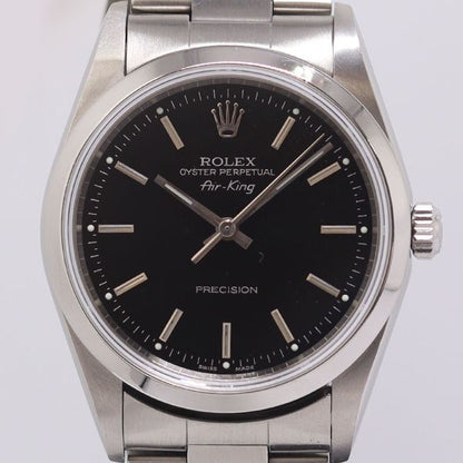 Rolex Air King Automatic Black Dial Watch