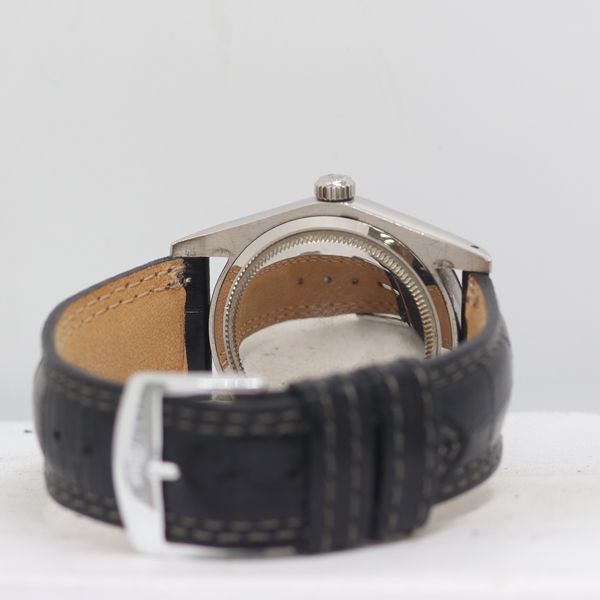 Rolex Oyster Date Automatic Black Dial Watch — view 4