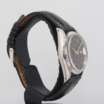 Rolex Oyster Date Automatic Black Dial Watch — view 2