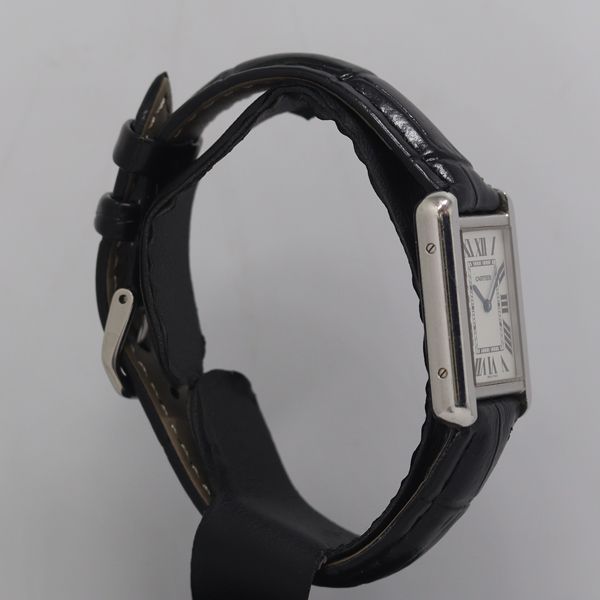 Cartier Tank Solo SM Silver Dial Watch — view 2
