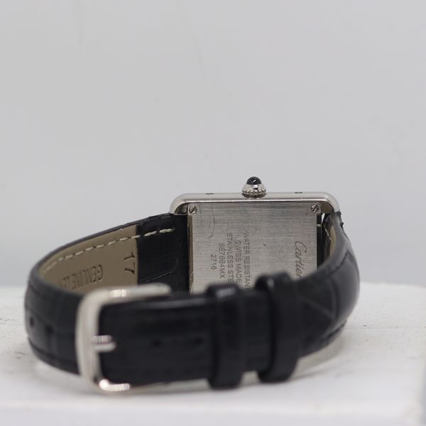 Cartier Tank Solo SM Silver Dial Watch — view 4