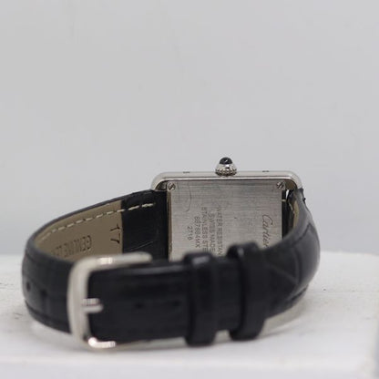 Cartier Tank Solo SM Silver Dial Watch — view 4