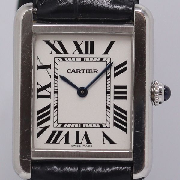 Cartier Tank Solo SM Silver Dial Watch