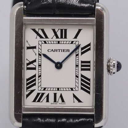 Cartier Tank Solo SM Silver Dial Watch