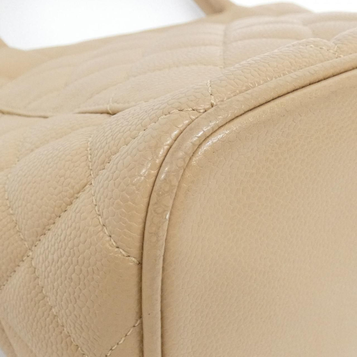 Chanel Bag Handbag Beige — view 3