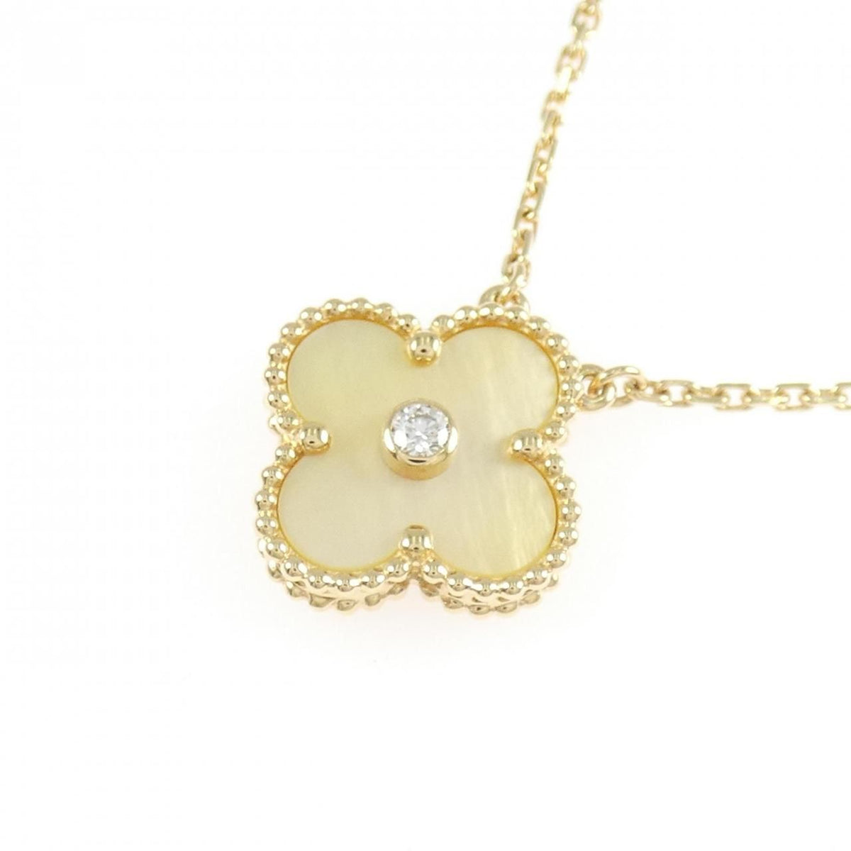 Van Cleef & Arpels Vintage Alhambra Necklace — view 3