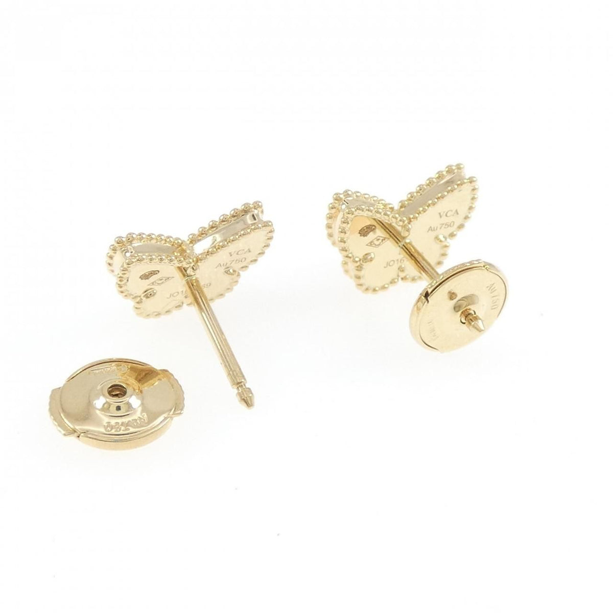 Van Cleef & Arpels Sweet Alhambra Papillon Earrings — view 3
