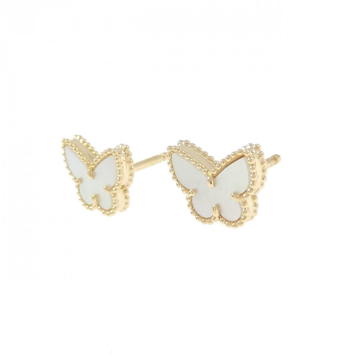 Van Cleef & Arpels Sweet Alhambra Papillon Earrings — view 2