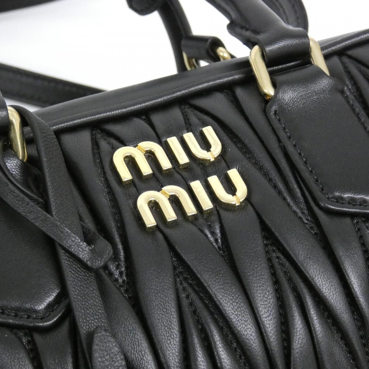 Miu Miu Bag Handbag Gold — view 4