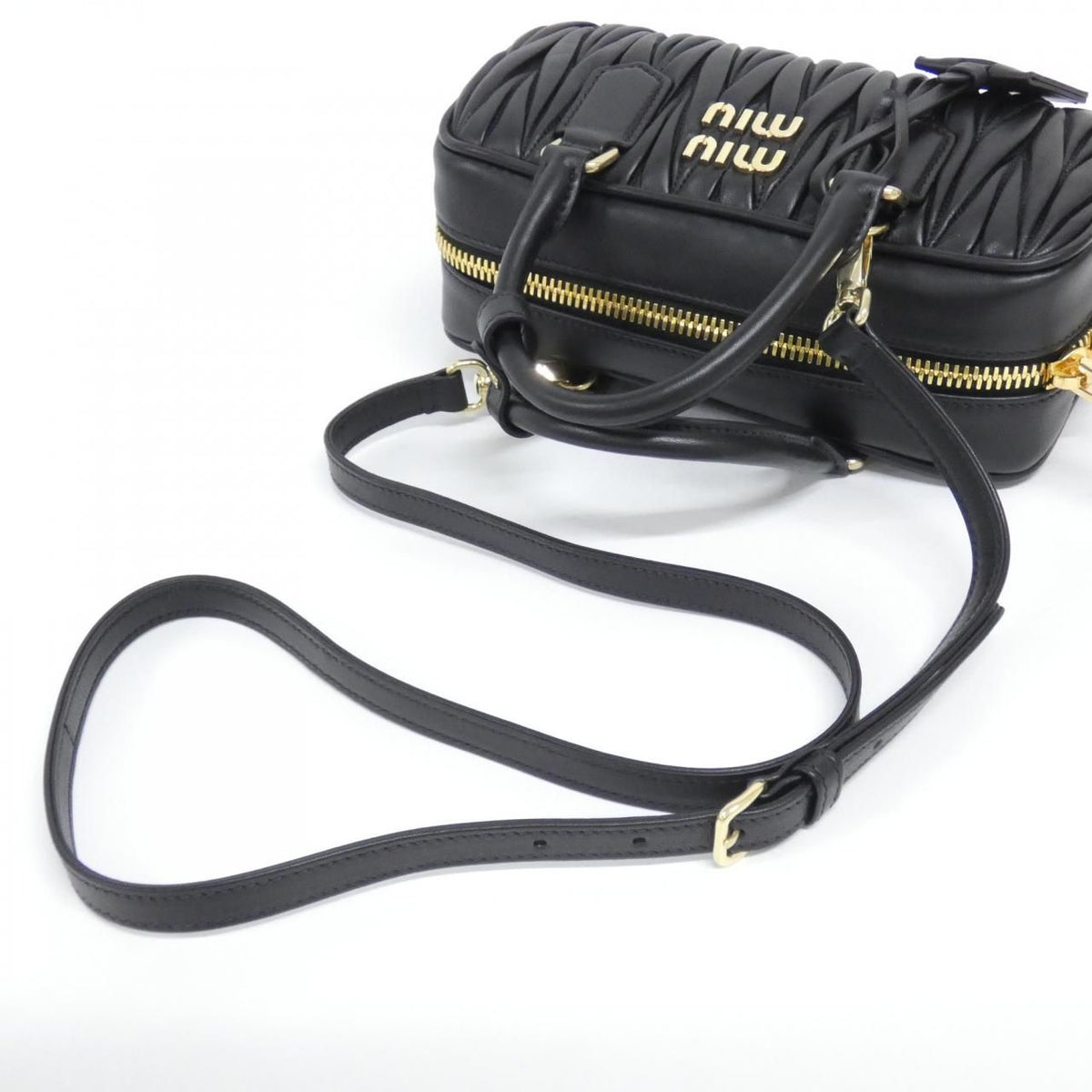 Miu Miu Bag Handbag Gold — view 5