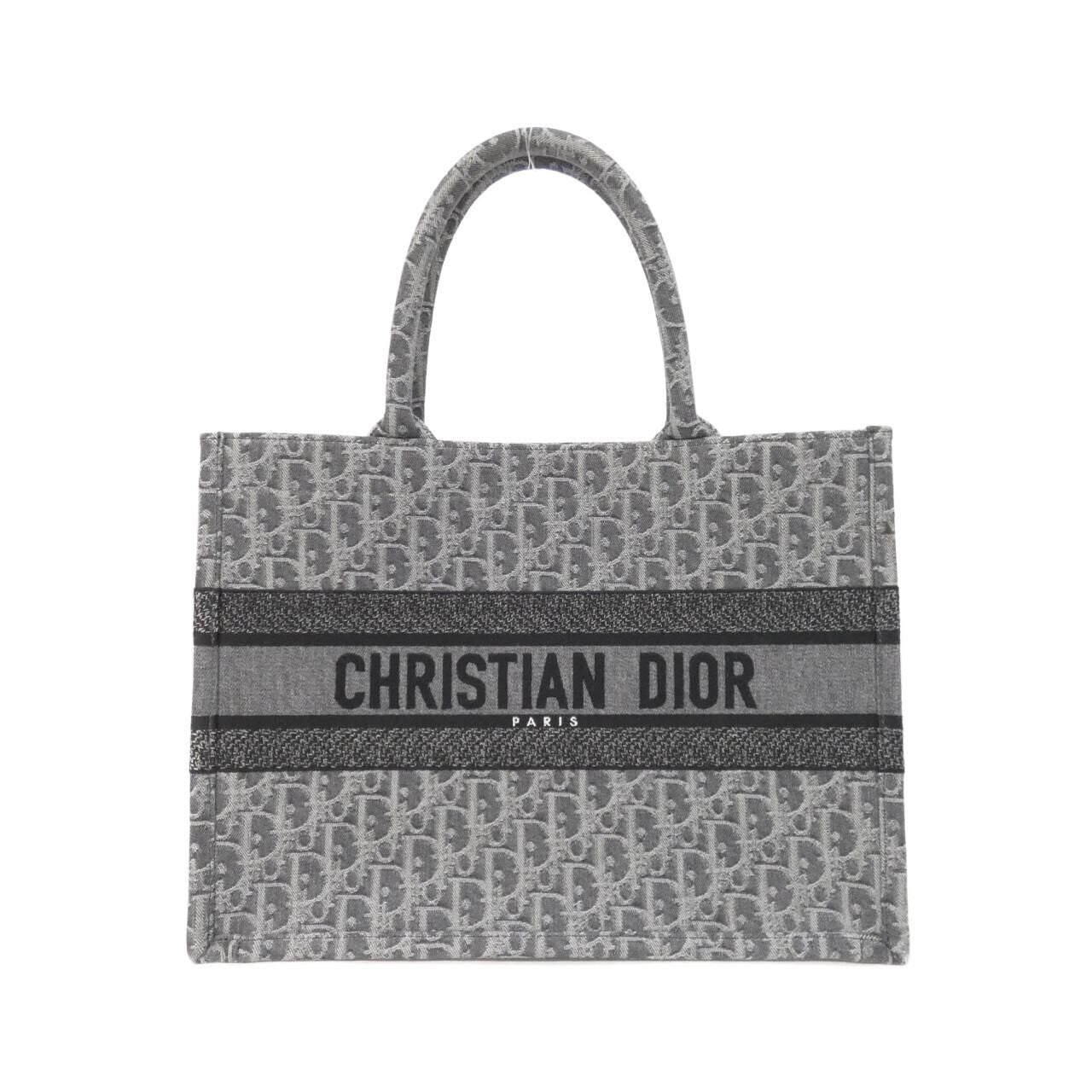 Dior Denim Oblique Book Tote Medium